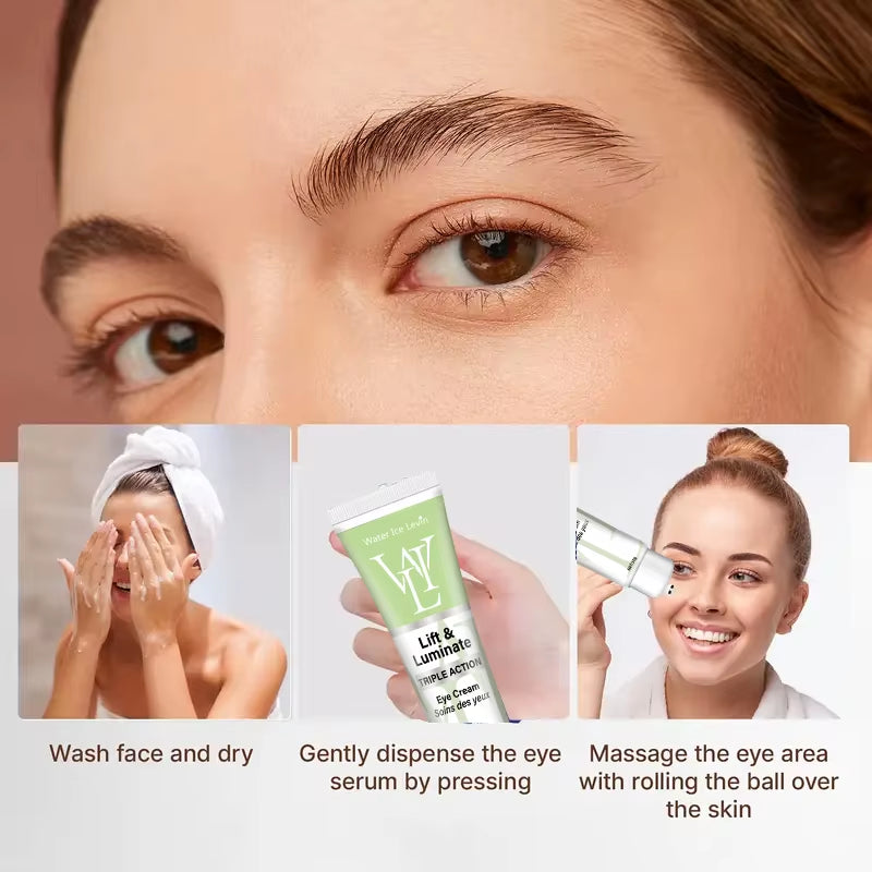 Firming Eye Cream Moisturizes and Cares for the Eyes, Easy to Absorb and Protects the Skin with Eye Protection, Improves Skin Elasticity, Makes the Skin Softer and Smoothes the Skin