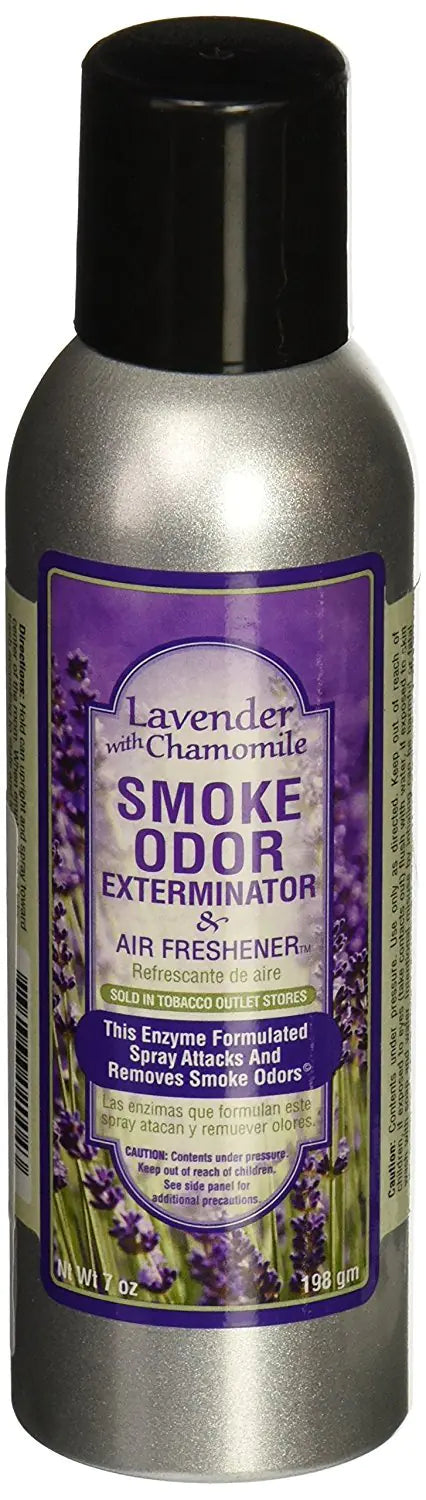 Tobacco Outlet Products Smoke Odor Exterminator 7oz Large Spray Lavender With Chamomile
