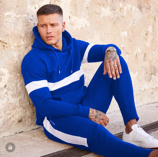 Men's Fashion Hoodie Tracksuit Set (2 Pieces)