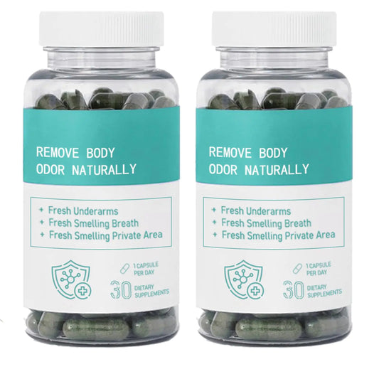 Body Deodorizing Supplement Body Deodorant 30 Capsules (2PCS)