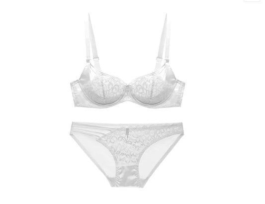 Lace Bra Set with Underwear