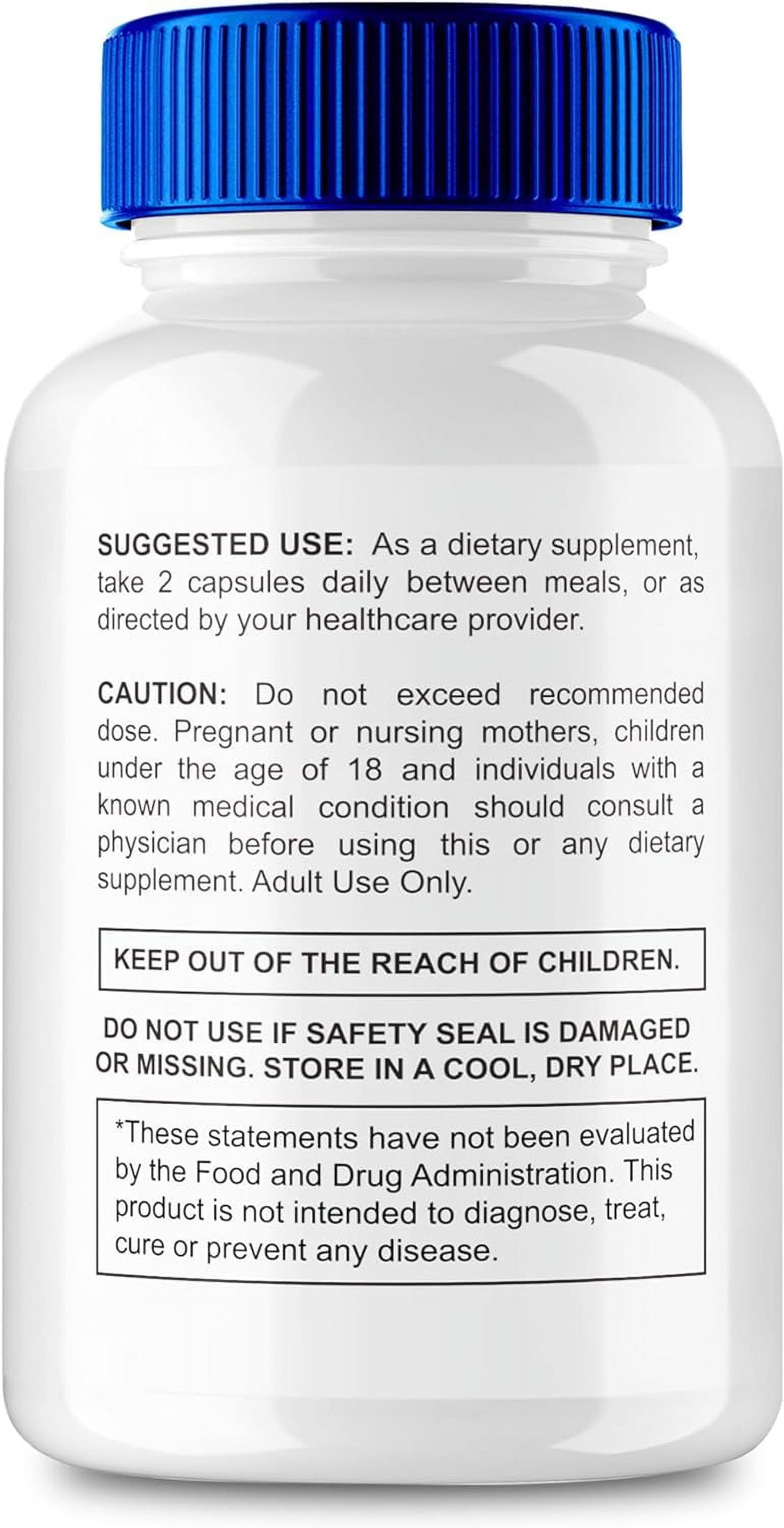Brain Supplements for Memory and Focus Capsules, Vitalzenix Capsules Advanced Brain Health Support (60 Capsules)