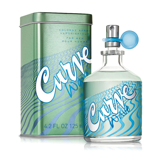 Curve Mens Cologne Fragrance Spray Casual Cool Day or Night Scent Curve Wave 4.2 fl oz