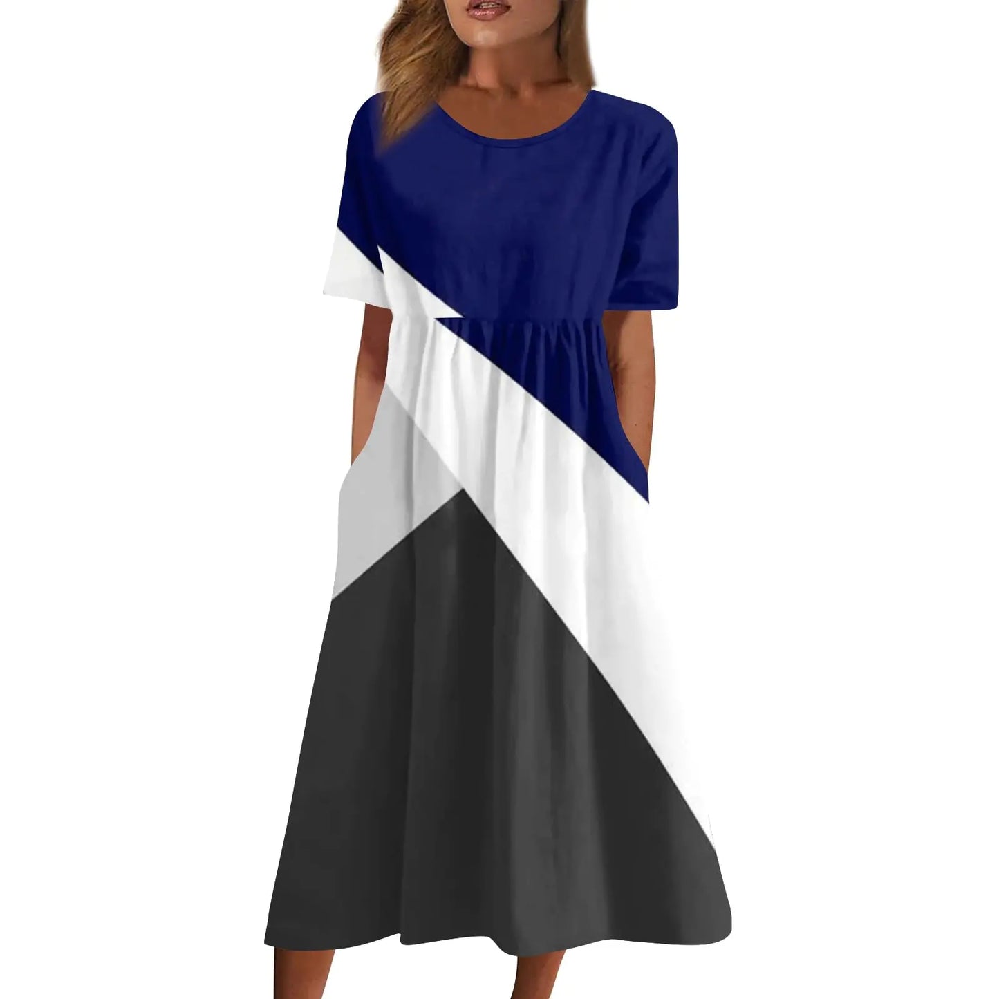 FlekmanArt Dresses for Women 2024 Long Dresses for Women Black Dress Pants Women Off The Shoulder Dress Maxi Dresses for Women 2024 Women Dresses Midi Dress Denim Dress for Women(4-Royal BlueSmall)