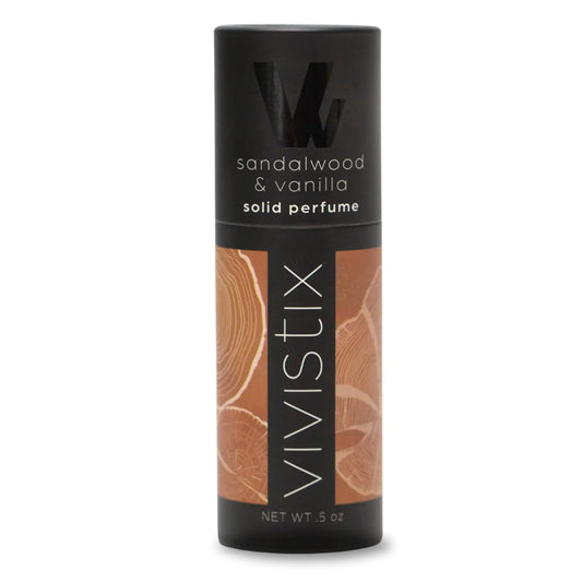 Vivistix Solid Perfume Stick | Sandalwood + Vanilla scent