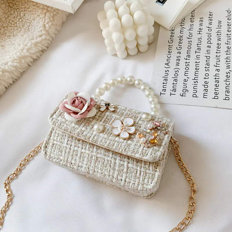 Girl's Pearl Handbag