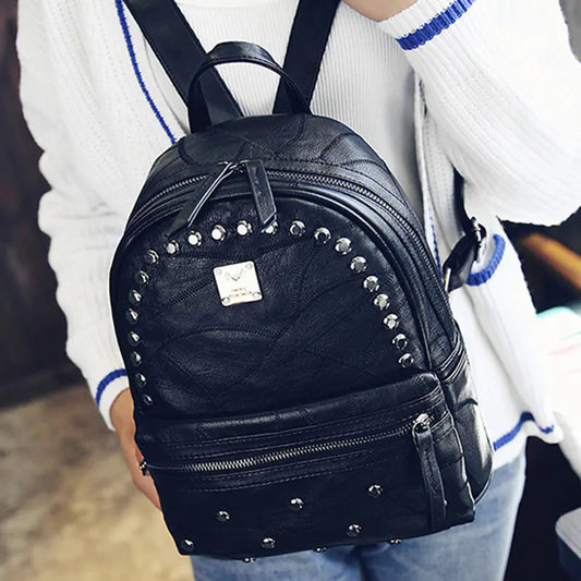 Studded Backpack for Women