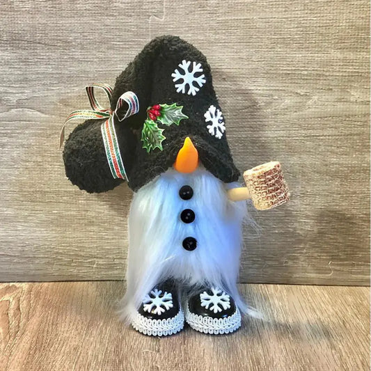 2023 Trending No-Face Doll in Pumpkin Costume Decoration