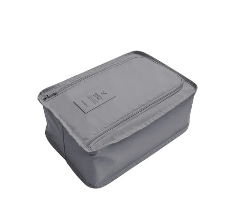 Shoe Storage Box and Plain Shoe Bag Set