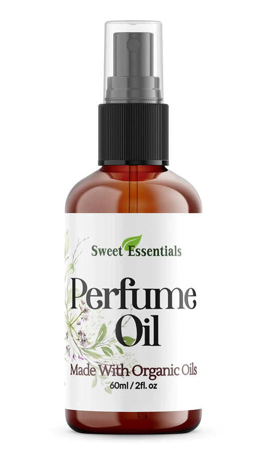Sweet Essentials Cherry Vanilla | Fragrance/Perfume Oil | 2oz Made with Organic Oils - Spray on Perfume Oil - Alcohol & Preservative Free
