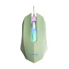 Popular Black and White Wired Gaming Mouse for Sublimation End Mill for Personal Heat Transfer OEM & ODM Supported