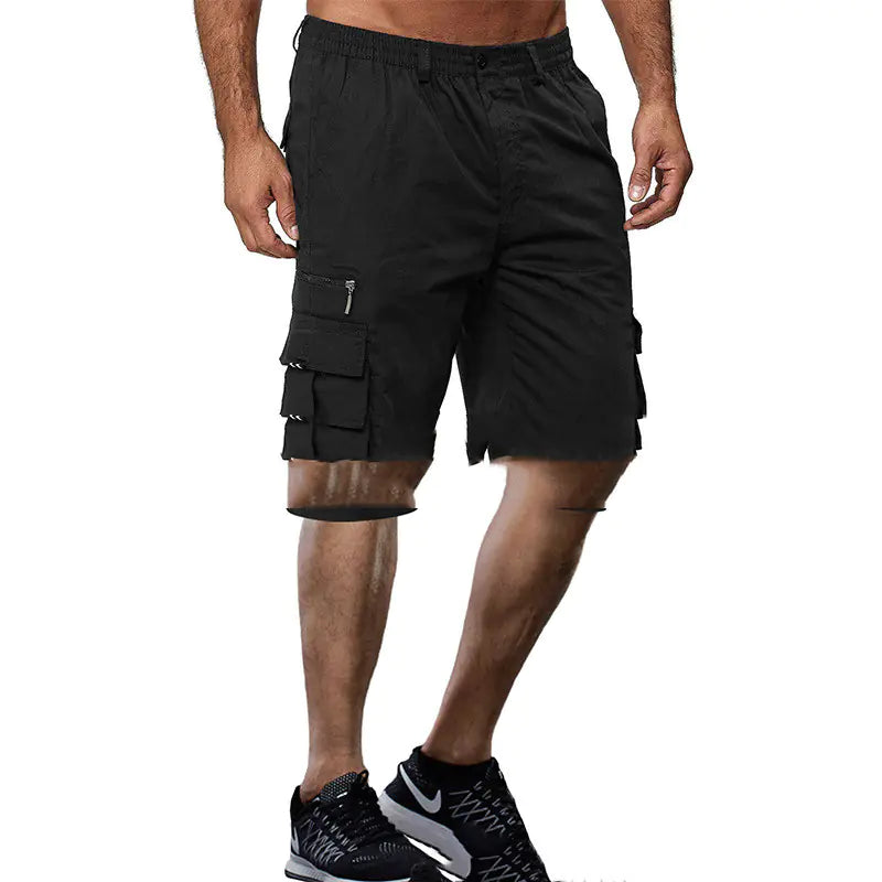 Men's Loose Multi-pocket Cargo Shorts for Outdoors