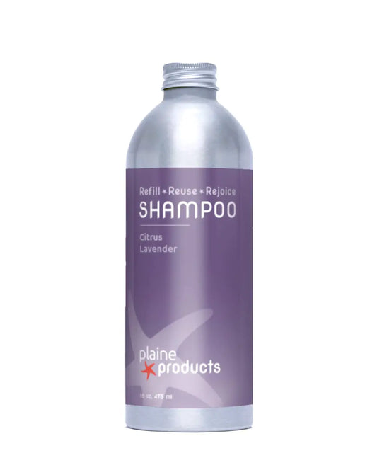Plaine Products Eco-Friendly Shampoo - Citrus Lavender - Sulfate Free 16 oz (Refill Bottle)