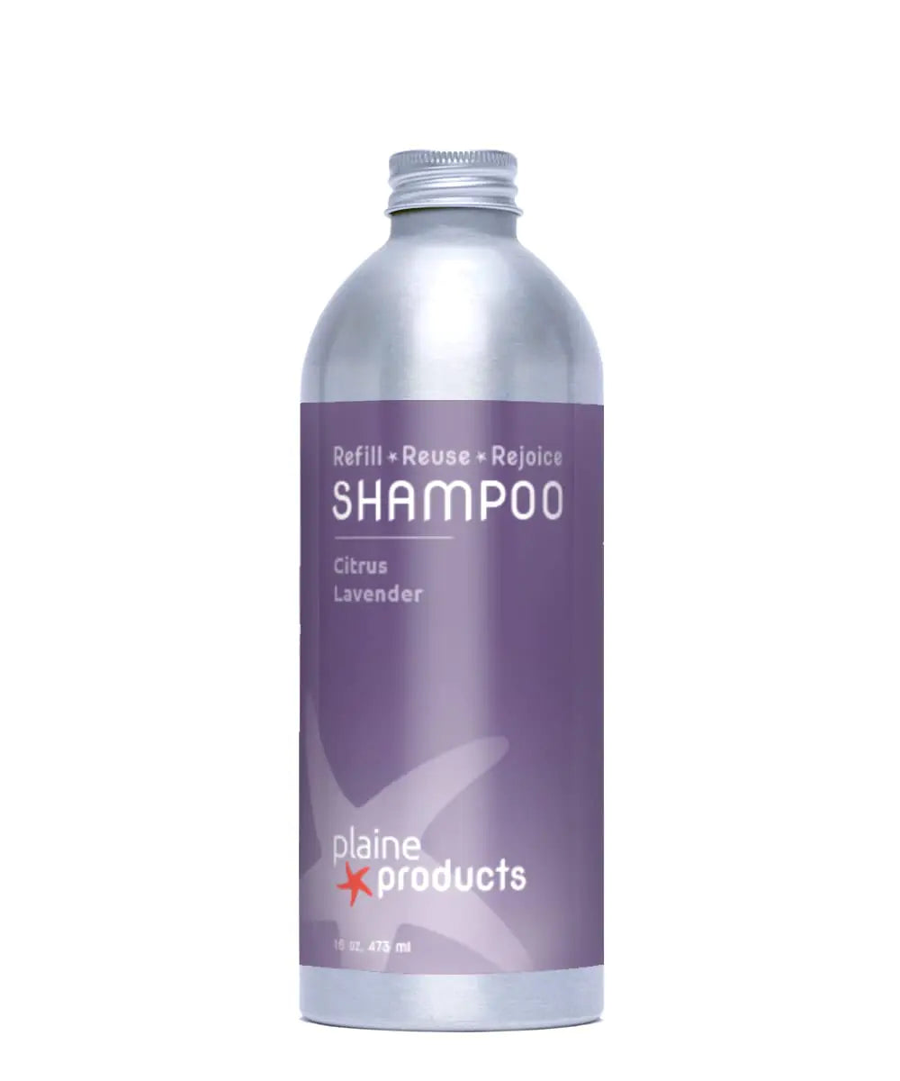 Plaine Products Eco-Friendly Shampoo - Citrus Lavender - Sulfate Free 16 oz (Refill Bottle)