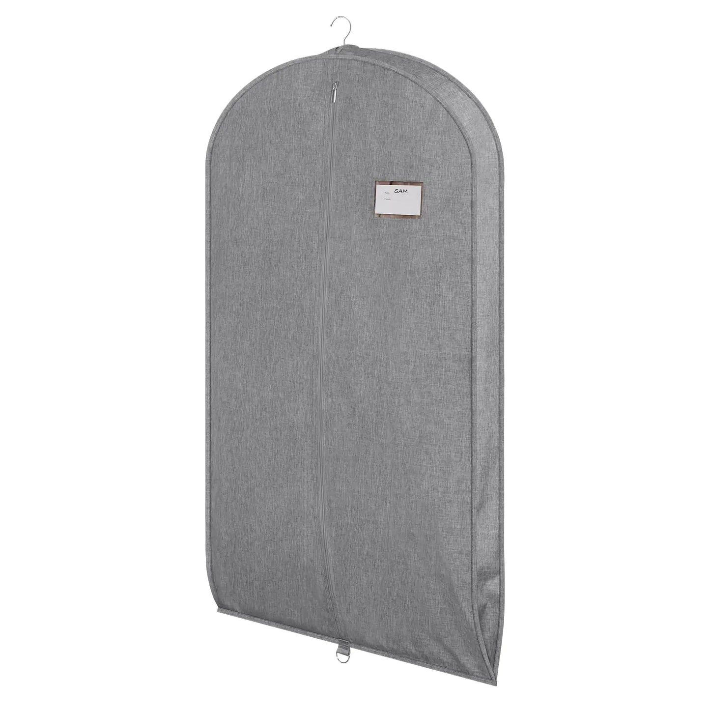 Univivi Garment Bags for Hanging Clothes 43 Inch Suit Cover Bags for Closet Storage Hanging Clothes Bag with Zipper and Eye-Hole for Suits Coats Jackets Shirts 1 Pack - Gray