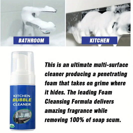 Heavy Oil Stain Foam Cleaner for Kitchen Appliances