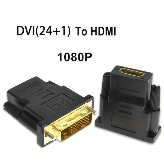 DVI to HDMI Adapter for Computer Monitor Projector