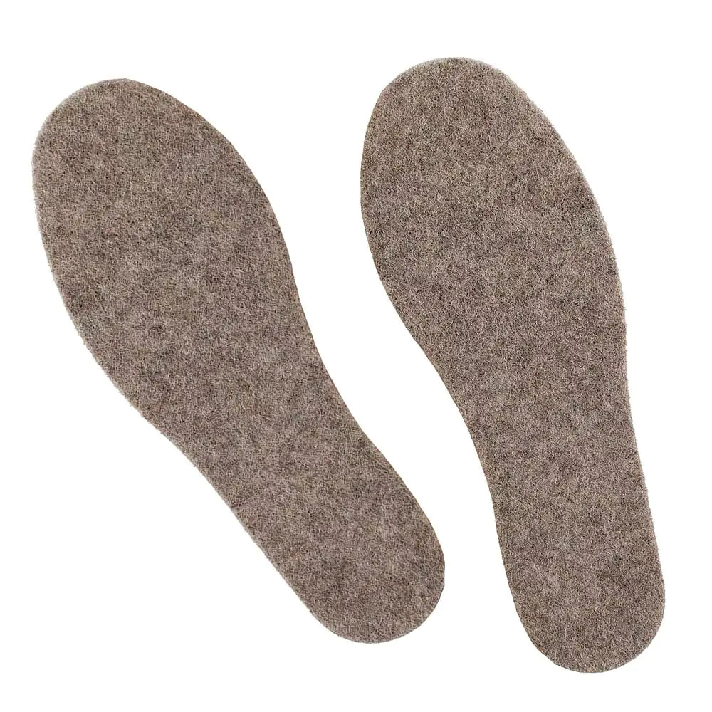 Alpaca Wool Warm Shoe Insert - Wool Shoe Insoles for Boot Soft Winter Warm Shoe Replacement Men 12