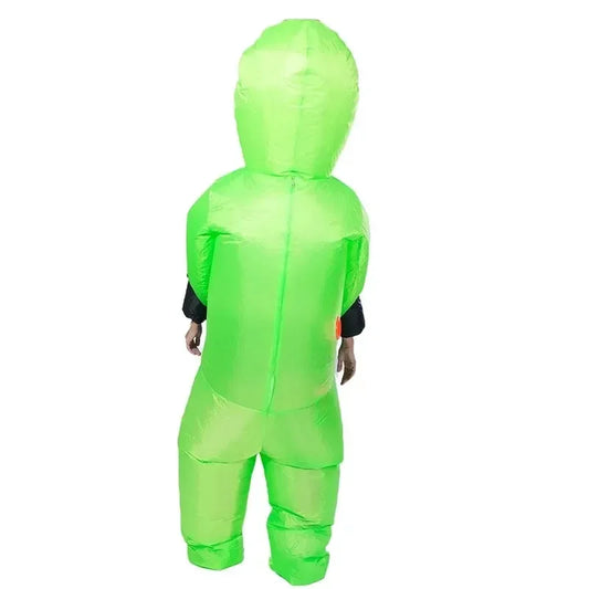 Halloween 2025 Festival En Feest Leuk Familie Cosplay Opblaasbaar Opblaasbaar Buitenaards Kostuum Voor Volwassenen En Kinderen