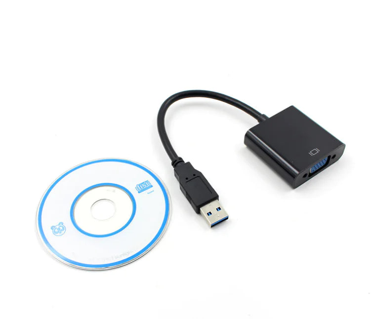 USB to VGA Adapter Cable - USB 3.0 Connection