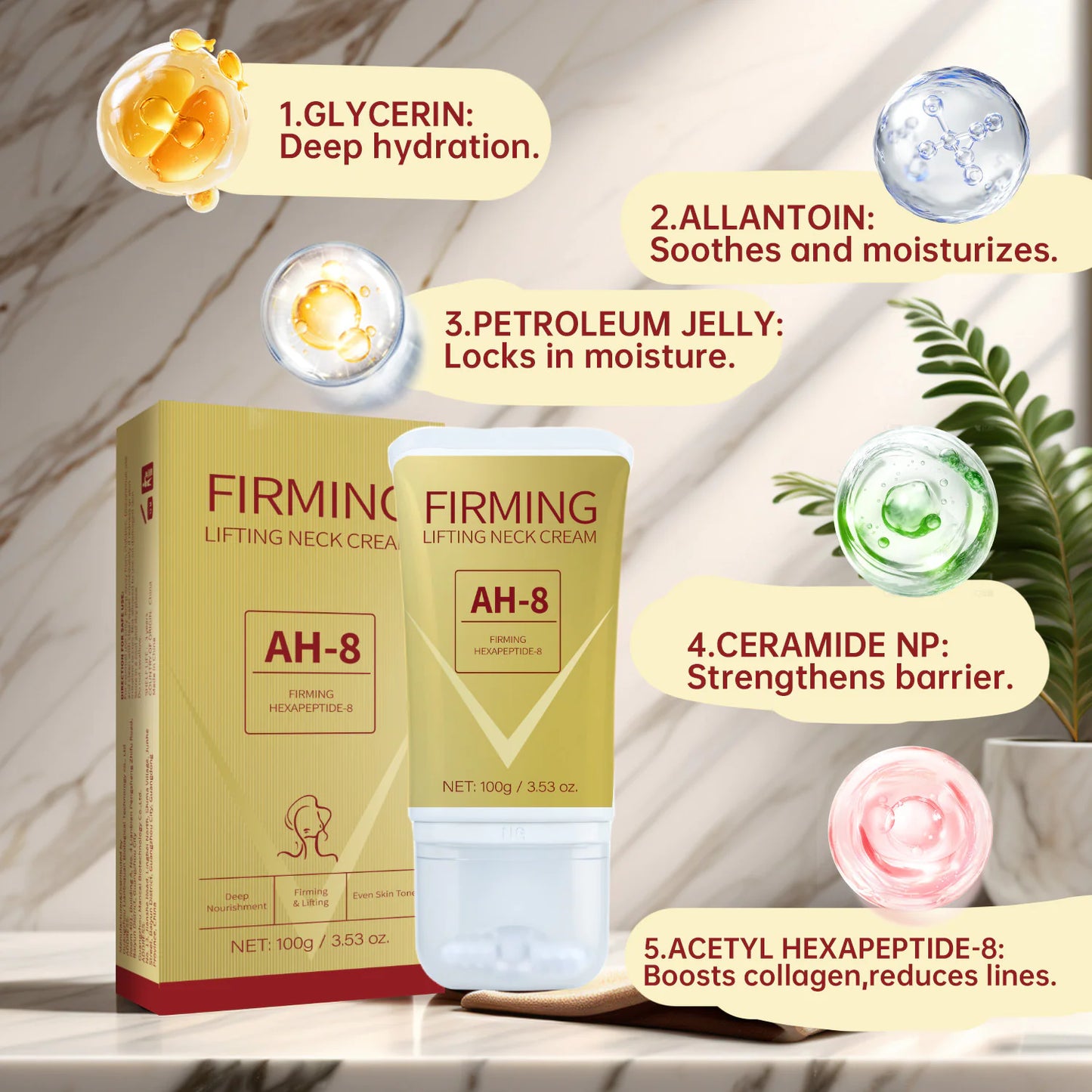 Firming Neck Roller Cream