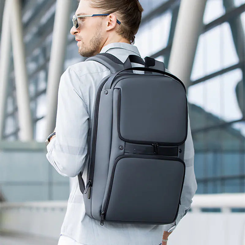 Men's Waterproof USB Backpack