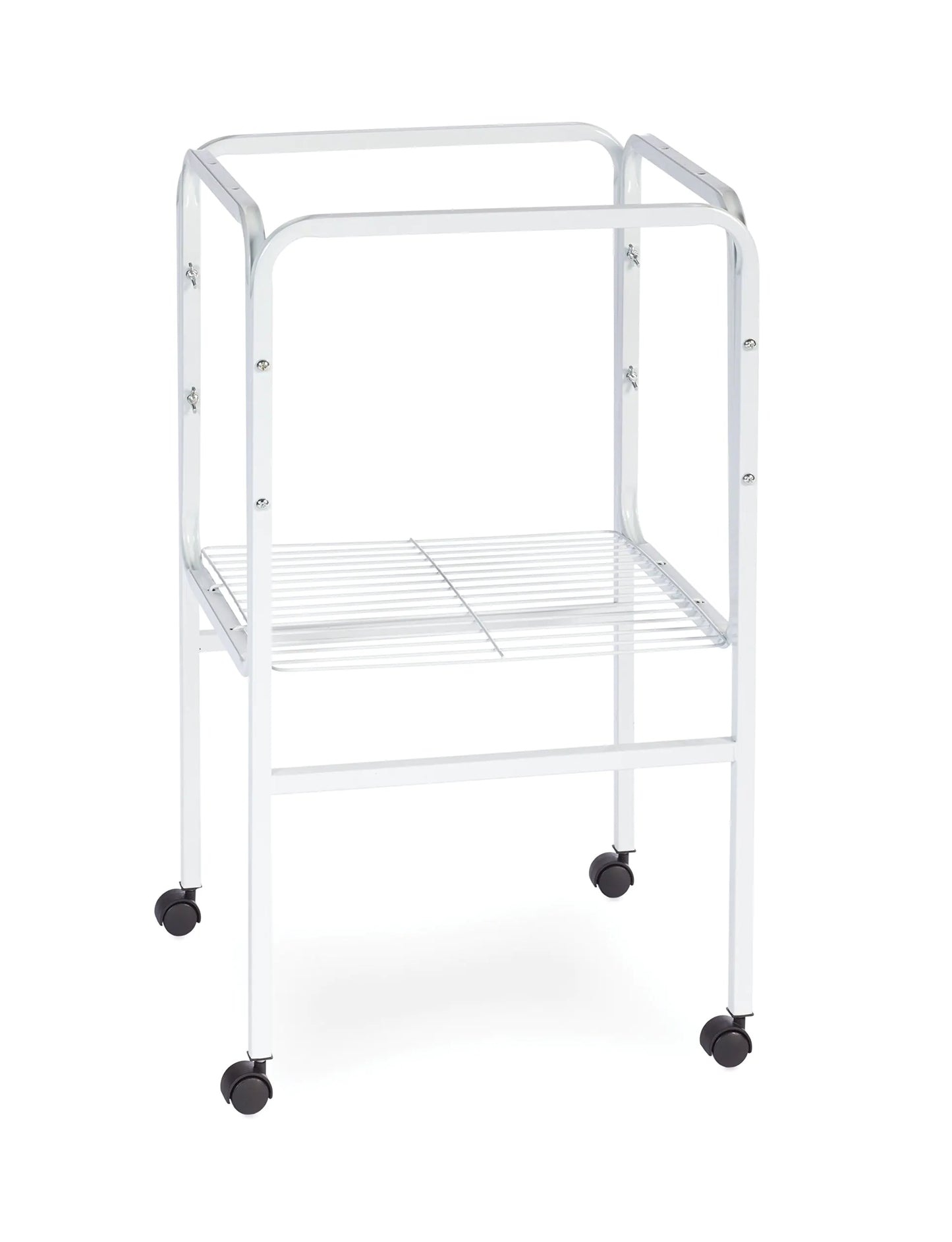 Prevue Pet Products SP445W Bird Cage Stand with Shelf White