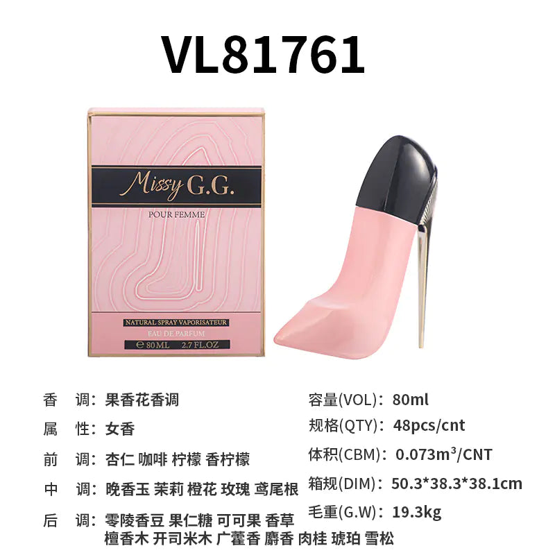 Vvlove Women's High Heels and Floral Perfume Wholesale