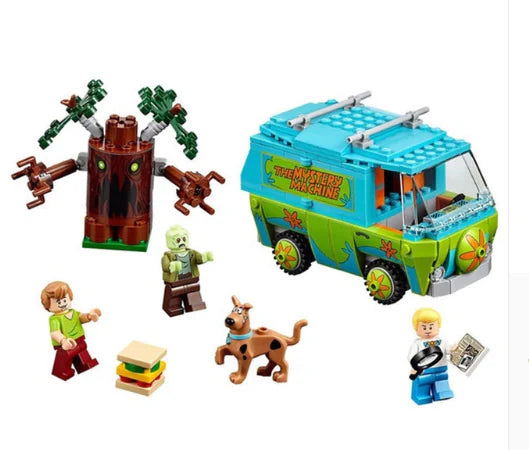 "Mystery Machine Puzzle Assembly Building Toy"