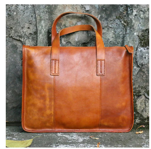 Men's Leather Briefcase for Professional Use