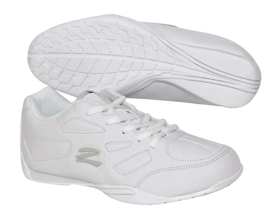 zephz Womens Zenith White Cheerleading Shoe 8