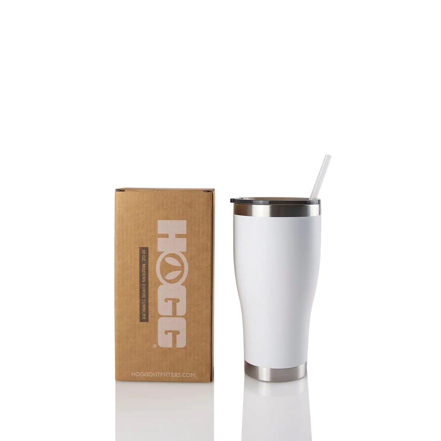 30oz POWDER COATED MODERN CURVE TUMBLER