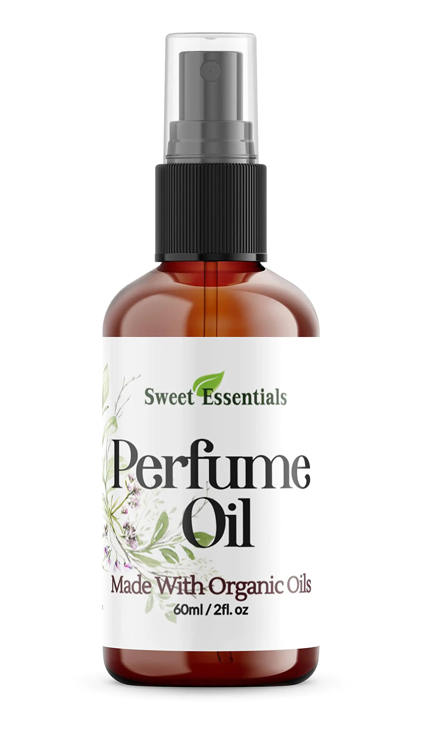 Sweet Essentials Cherry Vanilla | Fragrance/Perfume Oil | 2oz Made with Organic Oils - Spray on Perfume Oil - Alcohol & Preservative Free