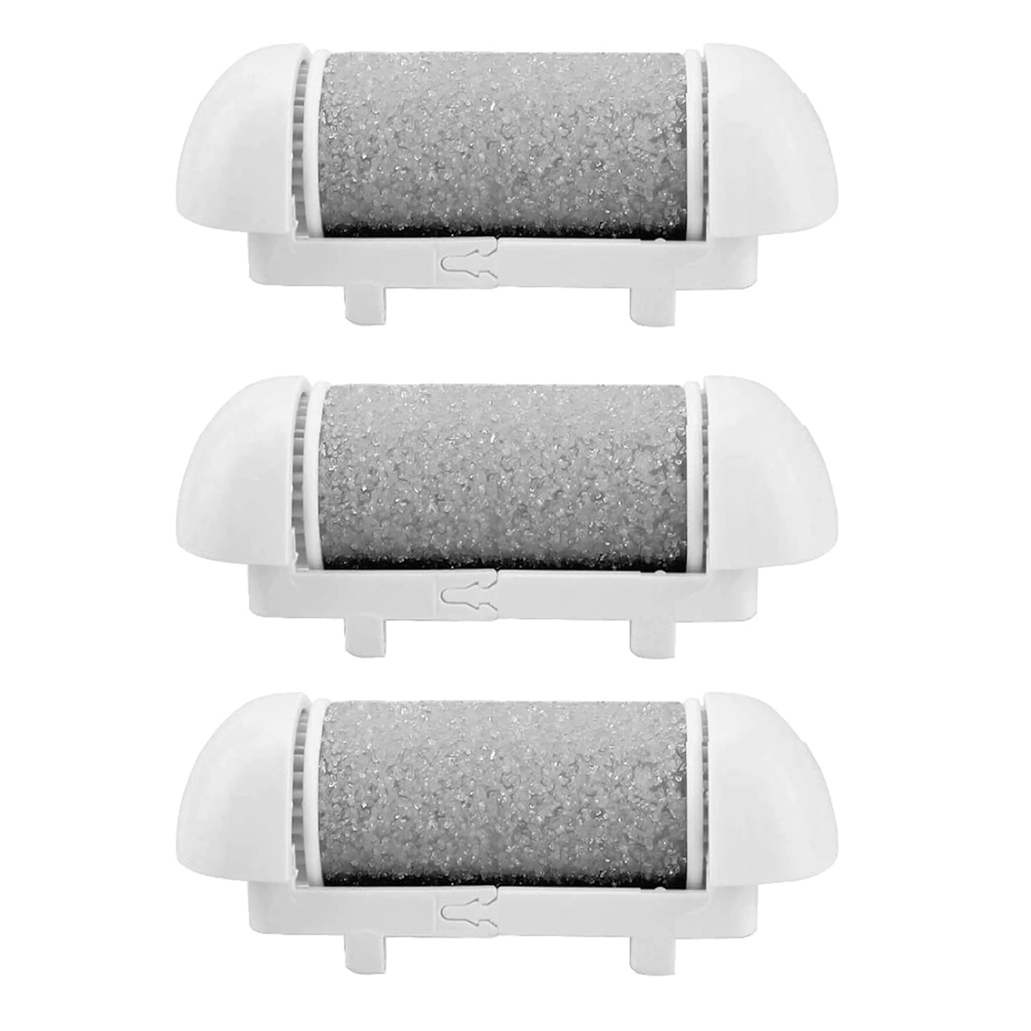 3 PCS Replacement Roller Head for Electric Callus Remover for Feet Pedicure Kit Refill Rollers Extra Coarse (3 Pack Extra Coarse)