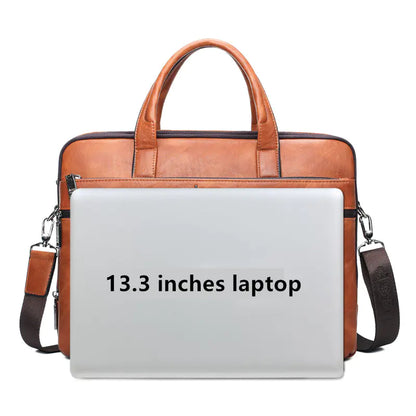 Men's Vintage Style Briefcase