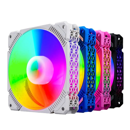ARGB PWM Mute Computer Case Cooling Fan