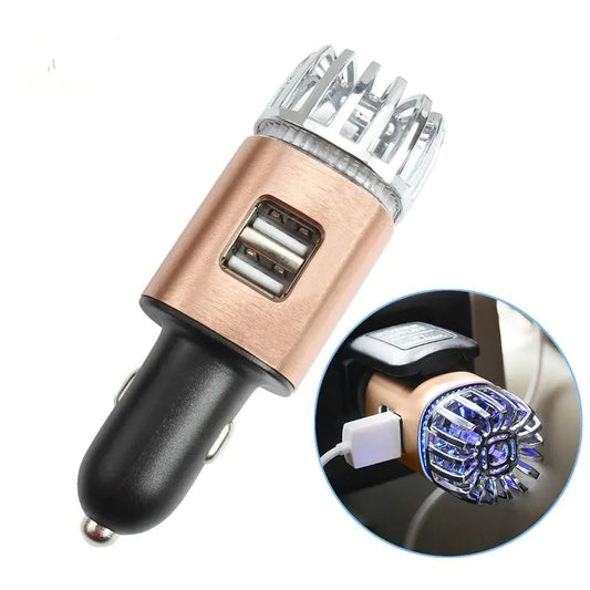 Car Ionizer Air Purifier with Charger