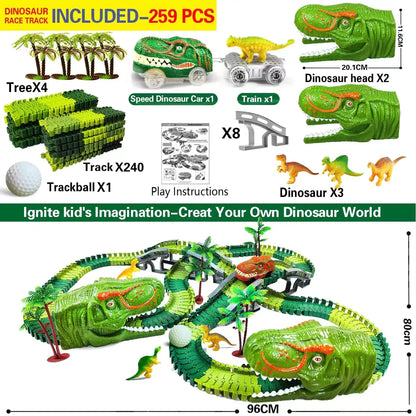 Dinosaur Climbing Track Toy