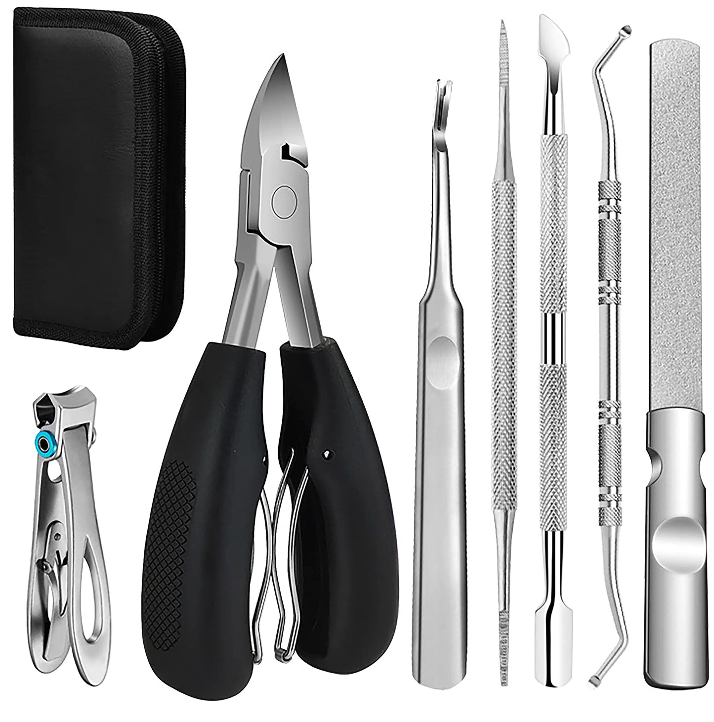 Nail Clipper for Seniors Thick Nails Ingrown Toenail Clipper Foot Pedicure Tools Treatment Kit Nail Clipper Podiatrist Kit