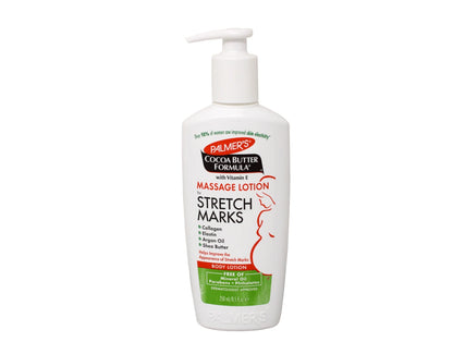 Cocoa Butter Formula Massage Lotion for Stretch Marks, Pregnancy Skin Care 8.5 Ounces