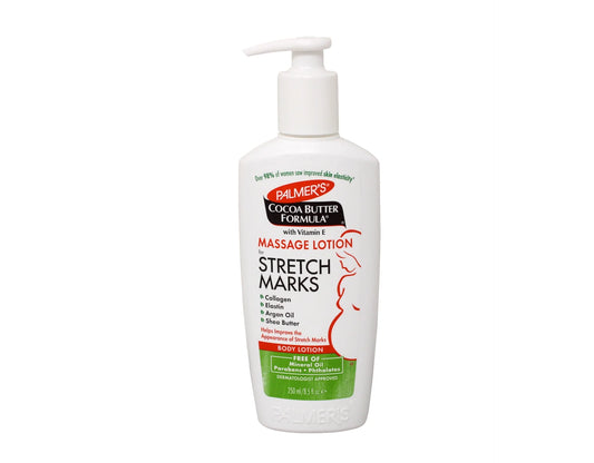 Cocoa Butter Formula Massage Lotion for Stretch Marks, Pregnancy Skin Care 8.5 Ounces