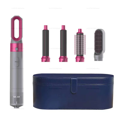 5 in 1 Multi Styler New Design Hair Dryer for Hair 5 in 1 Hair Styler with Curling Barrel Hot Air Brush Styling Tool Multistyler