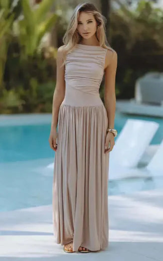 Elegance Pleat Dress