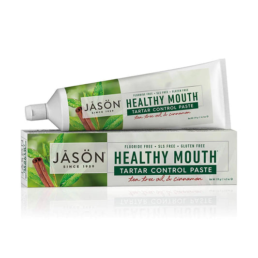 Toothpaste Healthy Mouth 4.2 Oz by Jason Natural Products (Pack of 3)