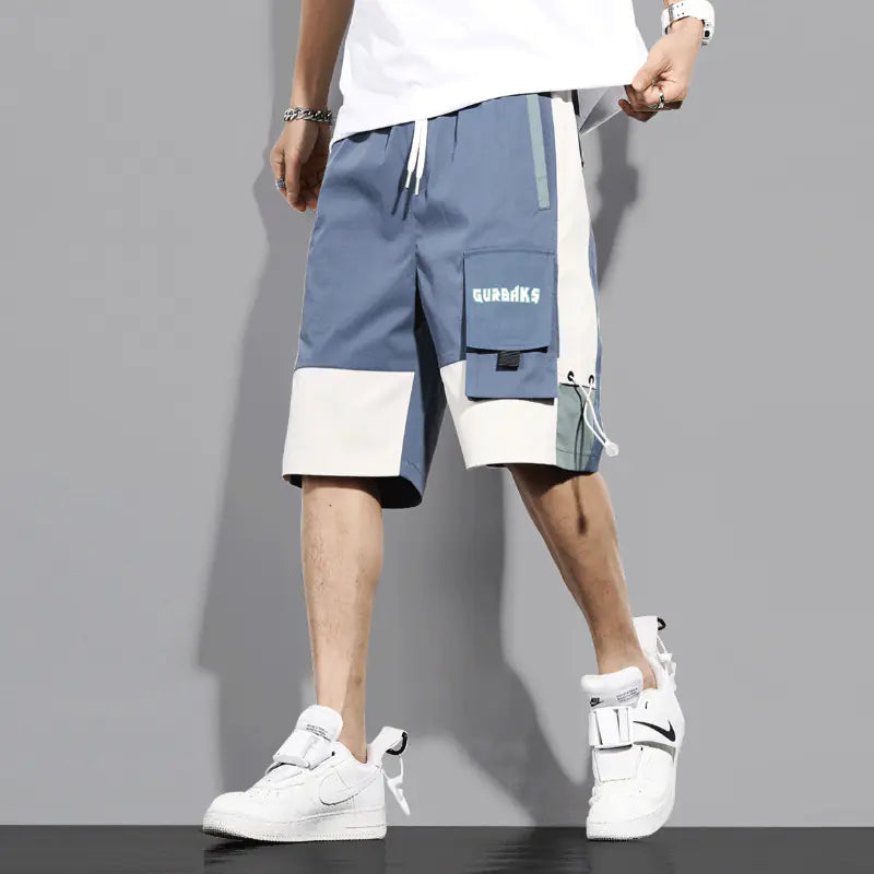 Men's Summer Loose Multi-Pocket Cargo Shorts
