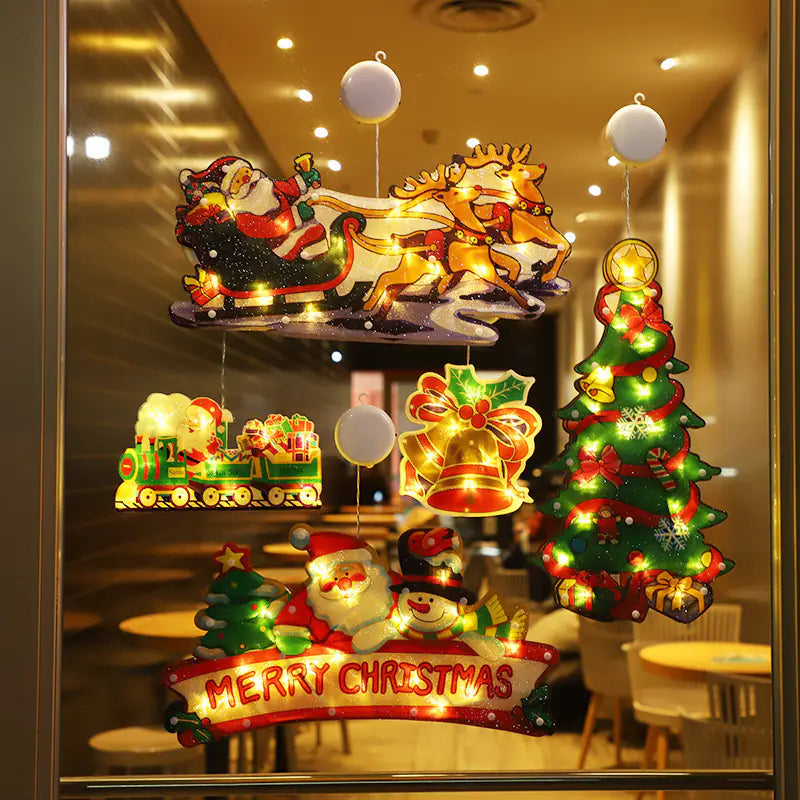 Christmas LED Suction Cup Lights