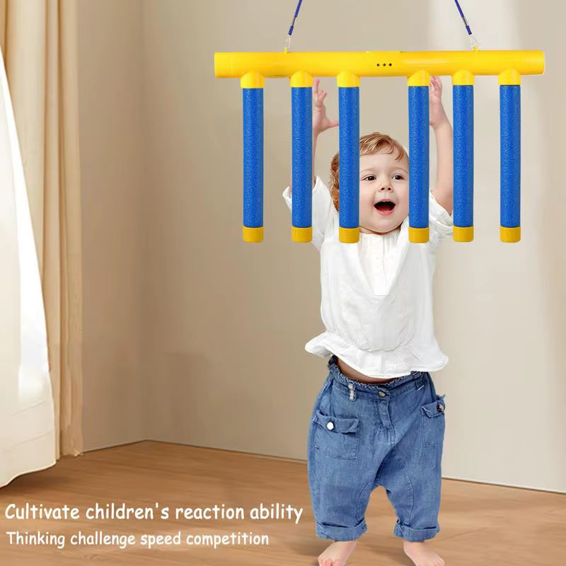 Challenge Falling Sticks Game Kids Stick Catching Toy Training Reaction Ability Educational Parent-Child Interactive Sports Toy