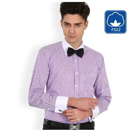 Classic French Business Dress Shirt for Men