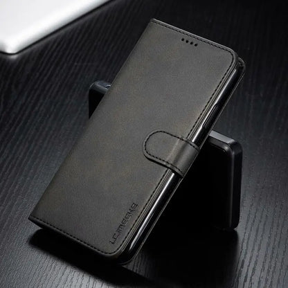 Leather Wallet Card Case for Mobile Phones