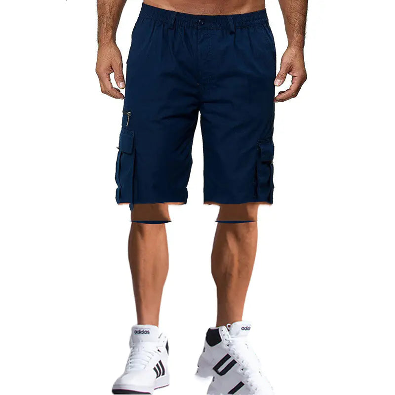 Men's Loose Multi-pocket Cargo Shorts for Outdoors